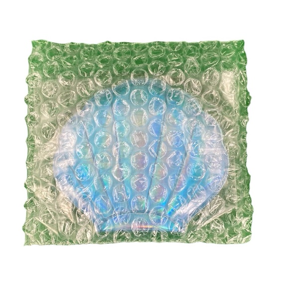 Blue Holographic Sea Shell Compact Mirror - Picture 14 of 16